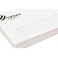 Spot Color Standard Gum Flap Business Envelopes - Poly Window